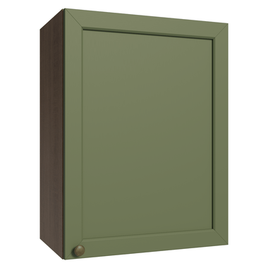 Alacena 50 cm 1 Puerta Marrón/Verde Vik Madesa