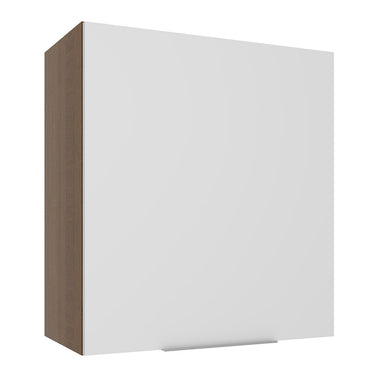 Alacena 60 cm 1 Puerta Marrón/Blanco Stella Madesa