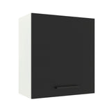 Alacena 60 cm 1 Puerta Agata Blanco/Negro