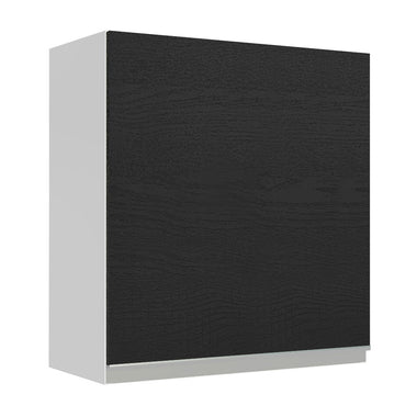 Alacena 60 cm 1 Puerta Blanco/Negro Glamy Madesa