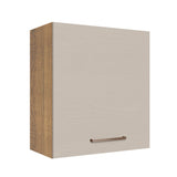 Alacena 60 cm 1 Puerta Agata Marrón/Crema