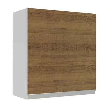 Alacena 60 cm 1 Puerta Blanco/Marrón Glamy Madesa