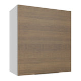 Alacena 60 cm 1 Puerta Stella Blanco/Marrón