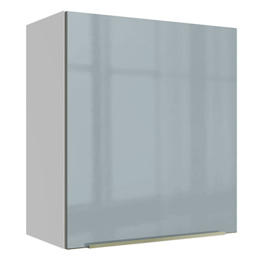 Alacena 60 cm 1 Puerta Blanco/Gris Lux Madesa