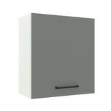 Alacena 60 cm 1 Puerta Agata Blanco/Gris