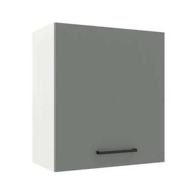Alacena 60 cm 1 Puerta Blanco/Gris Agata Madesa