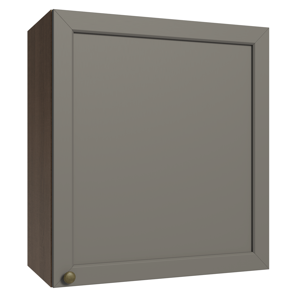 Alacena 60 cm 1 Puerta Marrón/Gris Vik Madesa