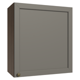 Alacena 60 cm 1 Puerta Marrón/Gris Vik Madesa