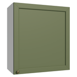 Alacena 60 cm 1 Puerta Blanco/Verde Vik Madesa