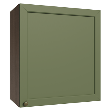 Alacena 60 cm 1 Puerta Marrón/Verde Vik Madesa