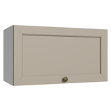 Alacena Cocina 60 cm 1 Pueta Abatible Blanco/Crema Vik Madesa