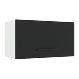 Alacena 60 cm 1 Puerta Agata Blanco/Negro