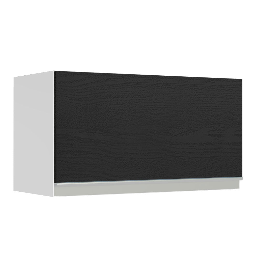 Alacena Gabinete Superior Madesa Glamy 60cm Blanco/Negro
