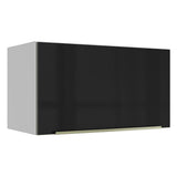 Alacena 60 cm 1 Puerta Lux Blanco/Negro