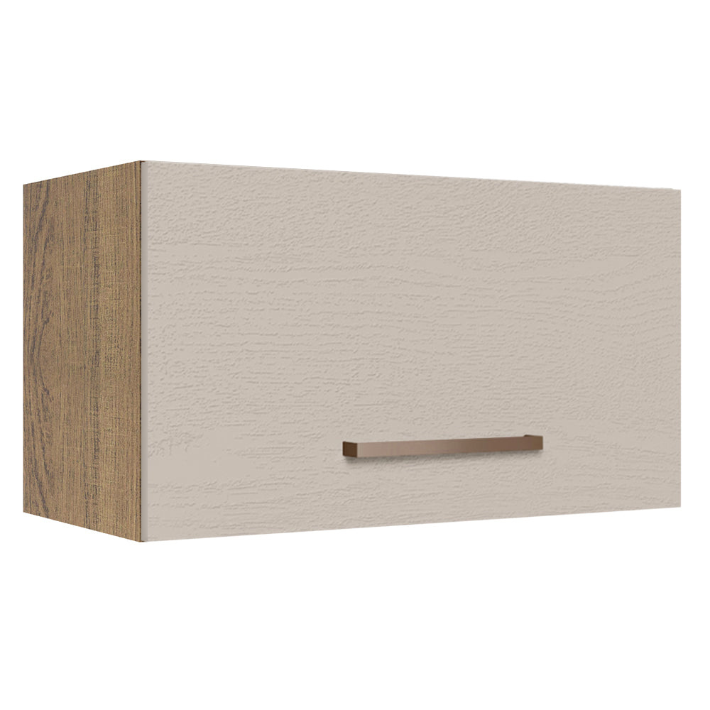 Alacena 60 cm 1 Puerta Agata Marrón/Crema