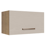Alacena 60 cm 1 Puerta Agata Marrón/Crema