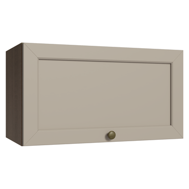 Alacena 60 cm 1 Puerta Rebatible Marrón/Crema Vik Madesa