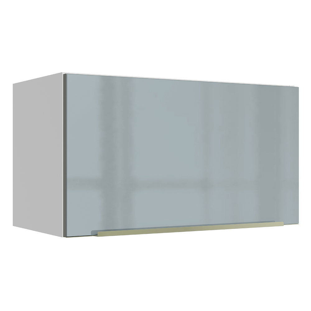 Alacena 60 cm 1 Puerta Lux Blanco/Gris