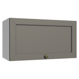 Alacena 60 cm 1 Puerta Puerta Rebatible Blanco/Gris Vik Madesa