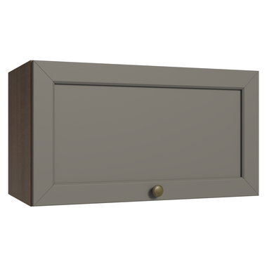 Alacena 60 cm 1 Puerta Rebatible Marrón/Gris Vik Madesa