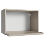 Alacena 60 cm Nicho para Microondas y Horno Nice Crema