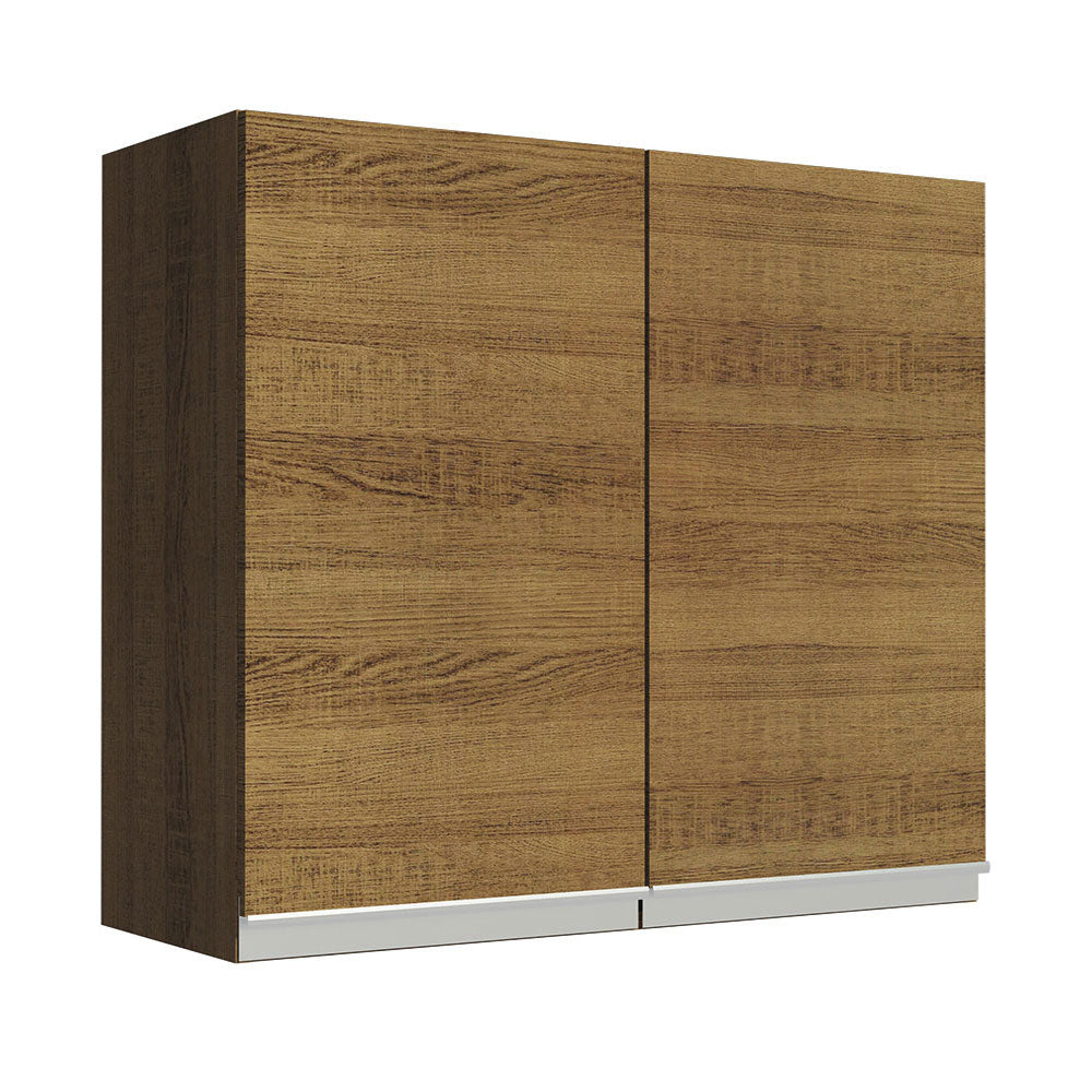 Alacena 70 cm 2 Puertas Marrón Glamy Madesa