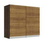 Alacena 70 cm 2 Puertas Marrón Glamy Madesa