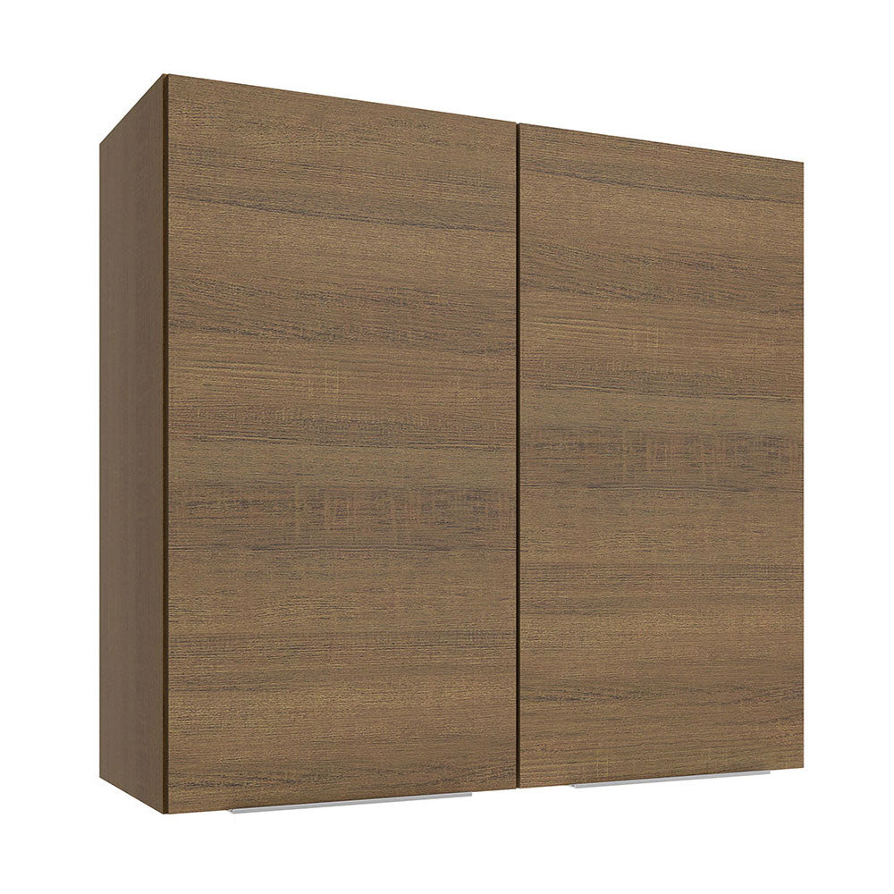 Alacena Cocina 70 cm 2 Puertas Marrón Stella Madesa