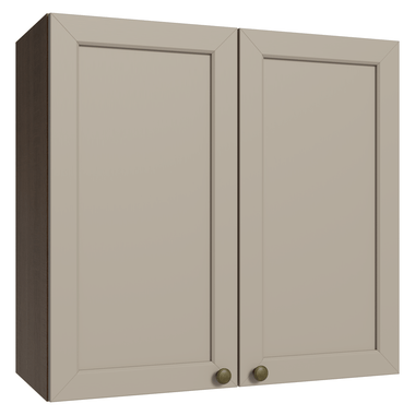 Alacena 70 cm 2 Puertas Marrón/Crema Vik Madesa