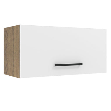 Alacena 70 cm 1 Puerta Marrón/Blanco Agata Madesa