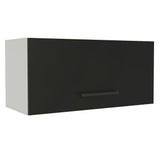 Alacena 70 cm 1 Puerta Agata Blanco/Negro