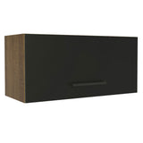 Alacena 70 cm 1 Puerta Agata Marrón/Negro