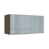 Alacena 70 cm 1 Puerta Lux Marrón/Gris