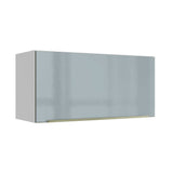 Alacena 70 cm 1 Puerta Lux Blanco/Gris