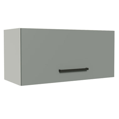 Alacena 70 cm 1 Puerta Blanco/Gris Agata Madesa