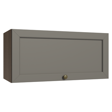 Alacena 70 cm 1 Puerta Rebatible Marrón/Gris Vik Madesa