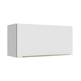 Alacena Cocina 70 cm 1 Puerta Blanco/Blanco Aterciopelado Lux Madesa