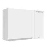 Alacena Esquinero 1 Puerta Glamy Blanco