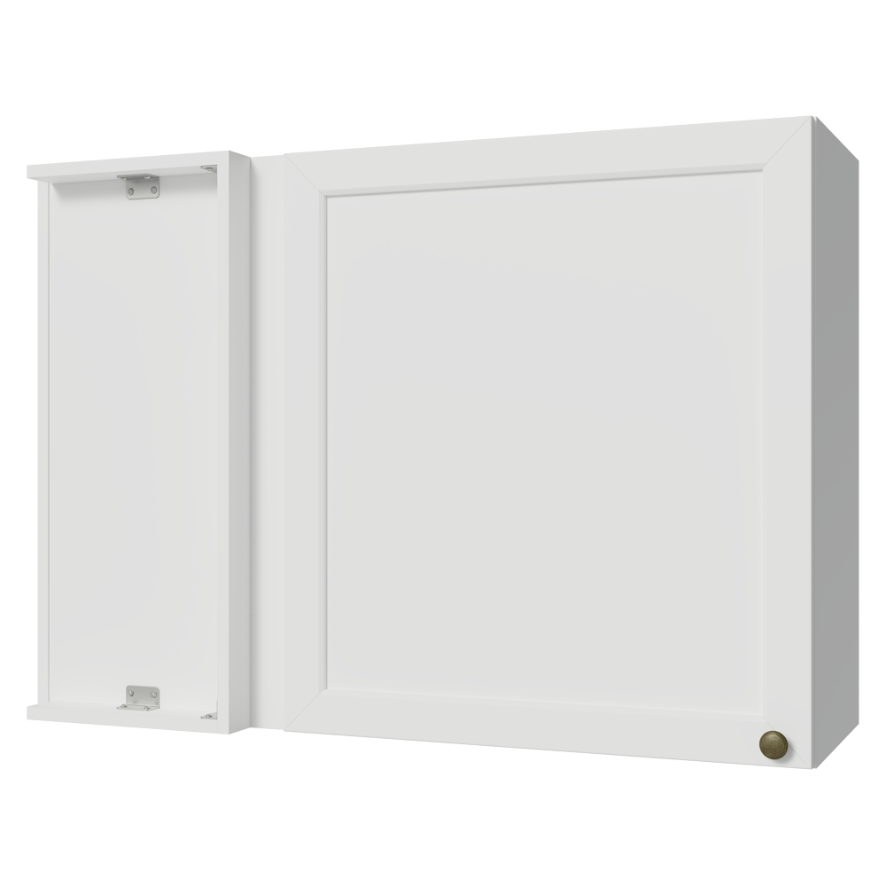 Alacena esquinero 1 Puerta Blanco Vik Madesa