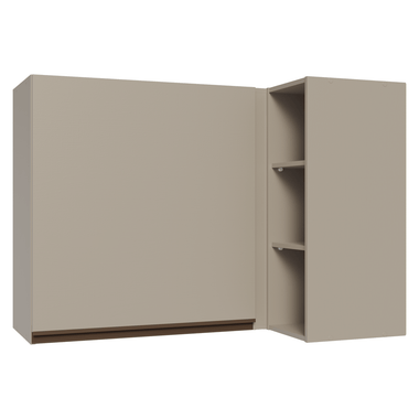 Alacena Esquinera 93 cm 1 Puerta Crema Nice Madesa