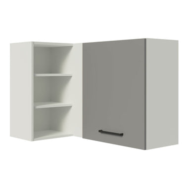 Alacena 102 cm 1 Puerta Blanco/Gris Agata Madesa