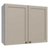 Alacena Cocina 80 cm 2 Puetas Blanco/Crema Vik Madesa