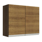 Alacena 80 cm 2 Puertas Marrón Glamy Madesa