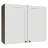 Alacena 80 cm 2 Puertas Marrón/Blanco Vik Madesa