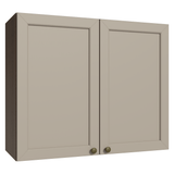 Alacena Cocina 80 cm 2 Puetas Marrón/Crema Vik Madesa