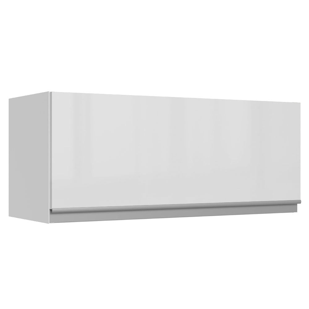 Alacena Cocina 100% MDF 80 cm 1 Puerta Abatible Blanco Brillante Acordes Madesa
