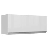 Alacena Cocina 100% MDF 80 cm 1 Puerta Abatible Blanco Brillante Acordes Madesa