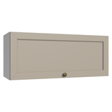Alacena Cocina 80 cm 1 Pueta Abatible Blanco/Crema Vik Madesa