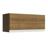 Alacena Madesa Glamy 80 cm 1 Puerta Rebatible Marrón