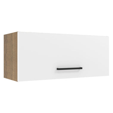 Alacena 80 cm 2 Puertas Marrón/Blanco Agata Madesa